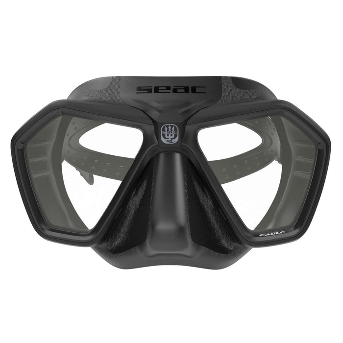 Freediving and Spearfishing Mask Eagle Black Seac 75-66N-SBL