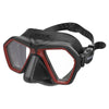Freediving and Spearfishing Mask Eagle Black-Red Seac 75-66R-SBL
