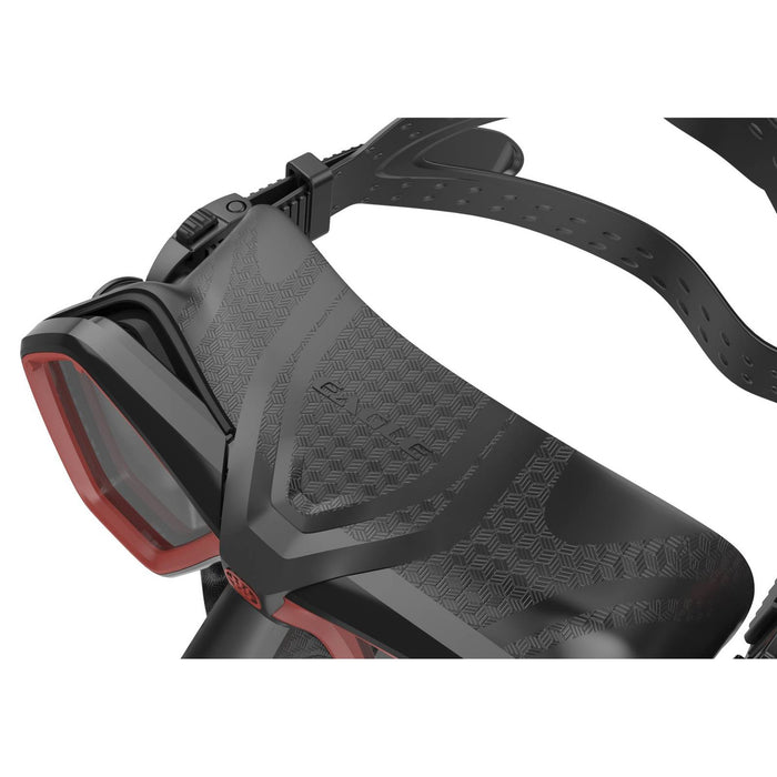Freediving and Spearfishing Mask Eagle Black-Red Seac 75-66R-SBL