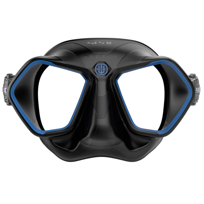 Freediving and Spearfishing Mask Raptor Black-Blue Seac 75-68B-SBL