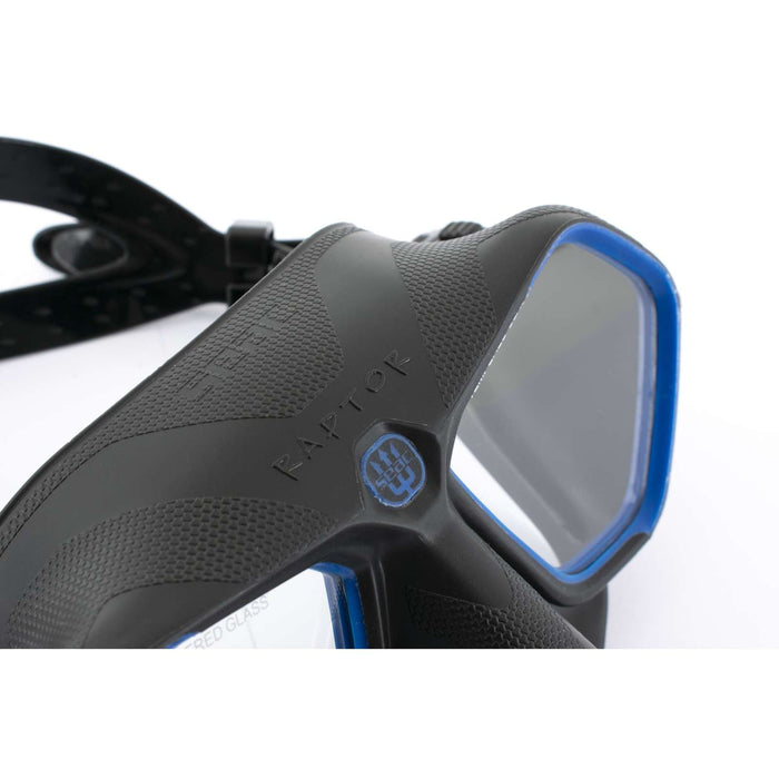 Freediving and Spearfishing Mask Raptor Black-Blue Seac 75-68B-SBL