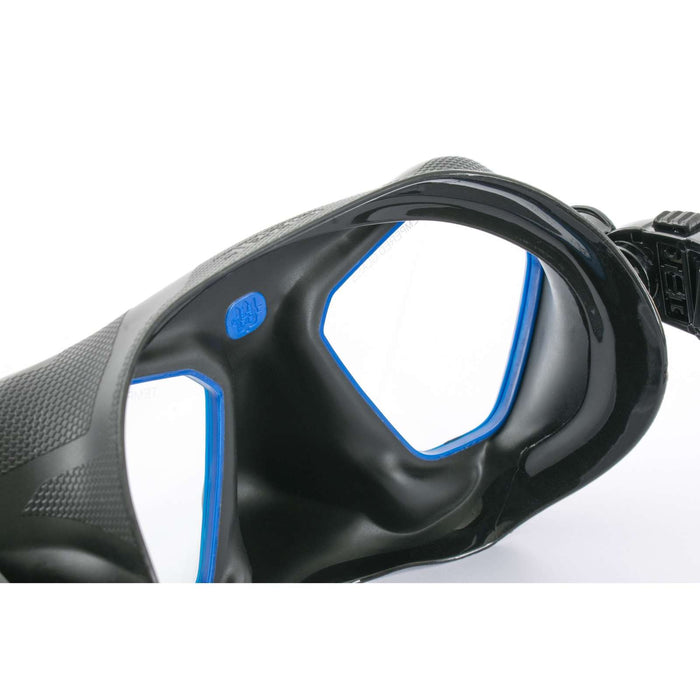 Freediving and Spearfishing Mask Raptor Black-Blue Seac 75-68B-SBL