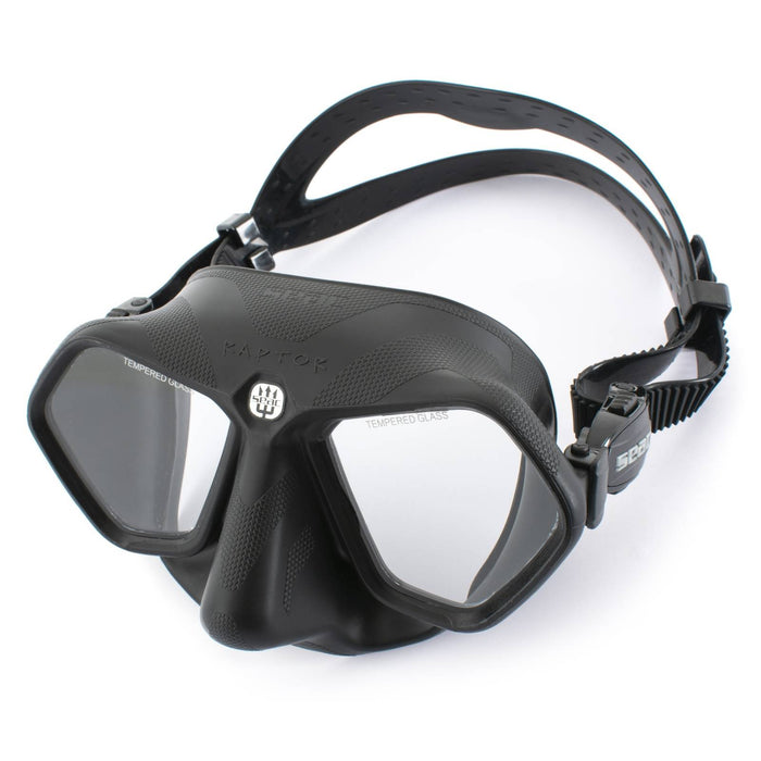 Freediving and Spearfishing Mask Raptor Black Seac 75-68N-SBL