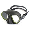 Freediving and Spearfishing Mask Raptor Black-Green Seac 75-68V-SBL