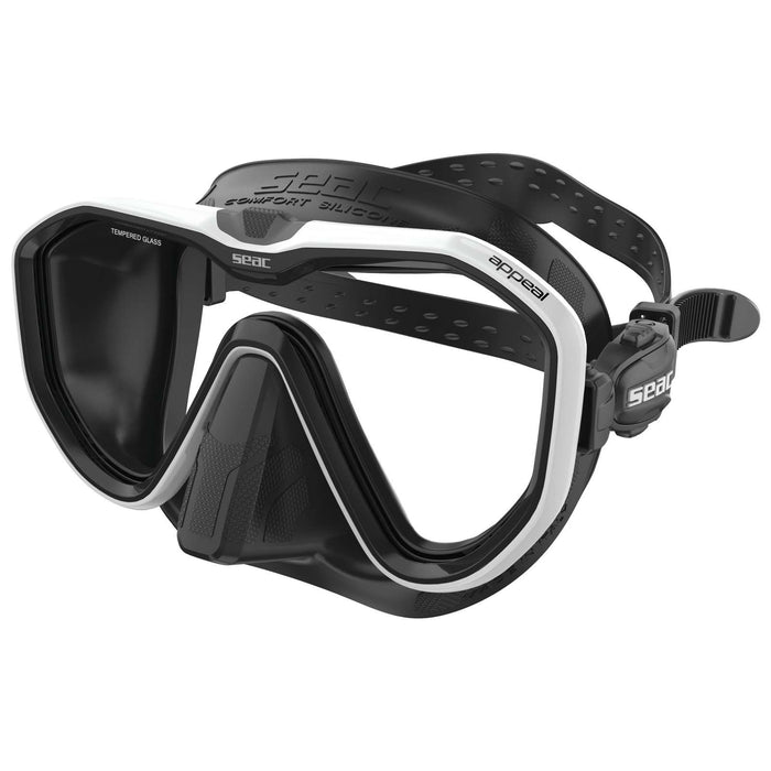 Diving Mask Appeal Black-White Seac 75-73W-SBL