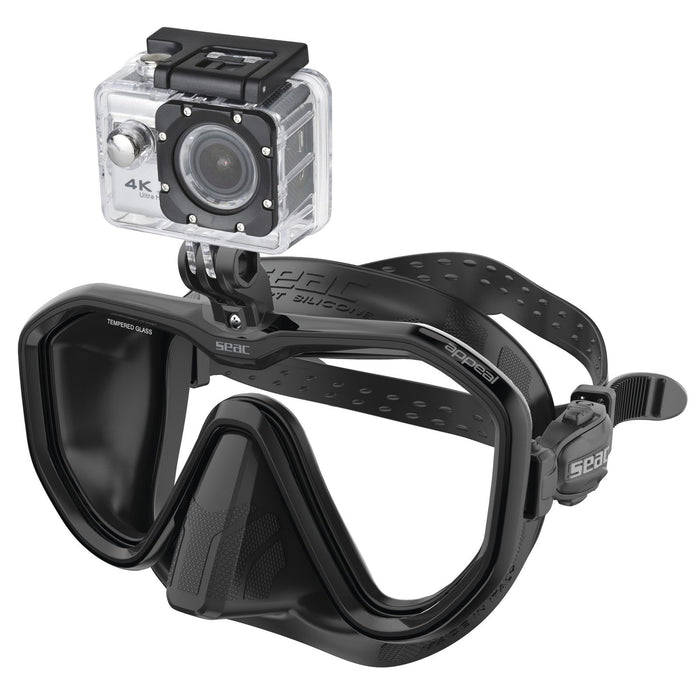 Diving Mask Appeal Pro Black Seac 75-74N-SBL