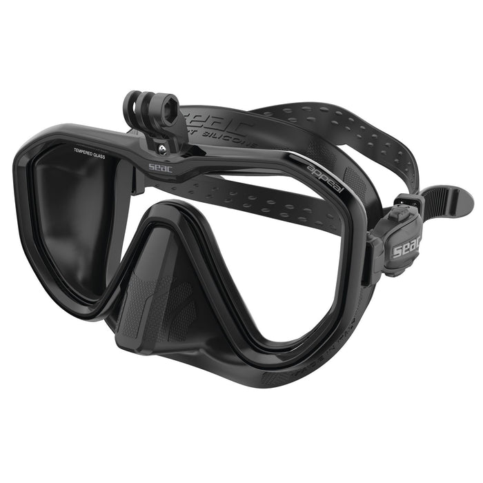 Diving Mask Appeal Pro Black Seac 75-74N-SBL