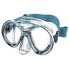 Masque de plongée Chiara Transparent-Aquamarine Seac 75-77AQ-SKL