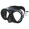 Diving Mask Chiara Black-Black Seac 75-77N-SBL
