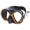 Diving Mask Chiara Black-Orange Seac 75-77O-SBL
