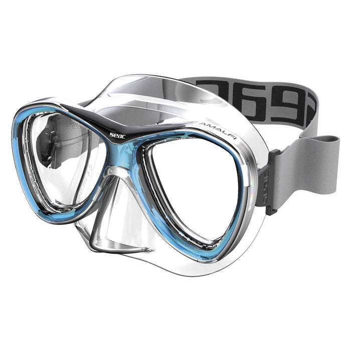 Snorkeling Mask Amalfi Aquamarine Seac 75-79A-SKL