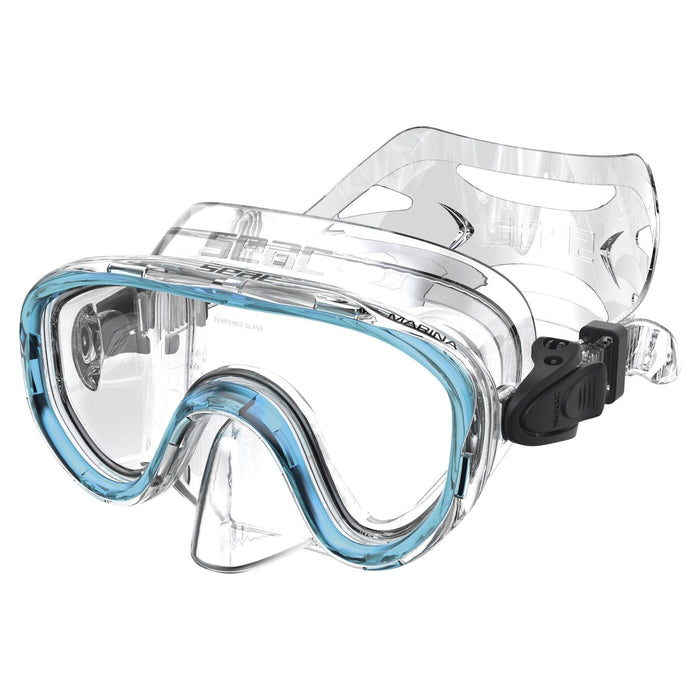 Snorkeling Mask Marina Kids Aquamarine Seac 75-7A-SKL