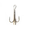 Nickeled Triple Hooks 50pcs Size 4-0 Lineaeffe 7610004