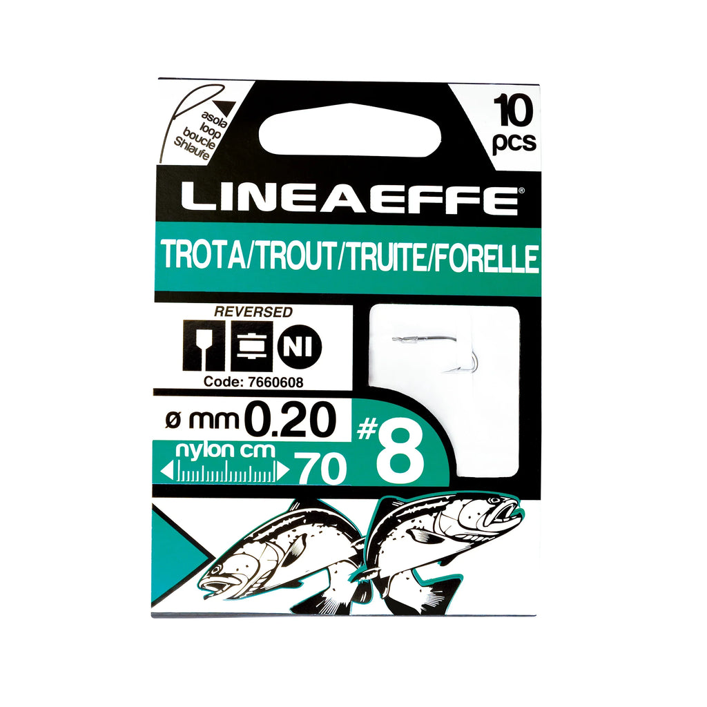 Fishing Hooks Lineaeffe Hi Quality Booklets Trout CM70