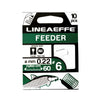 Fishing Hooks Lineaeffe Hi Quality Booklets Feeder CM60