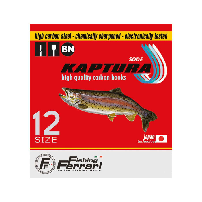 Fishing Hooks Sode Flatted Kaptura Size 2 Fishing Ferrari 7953102