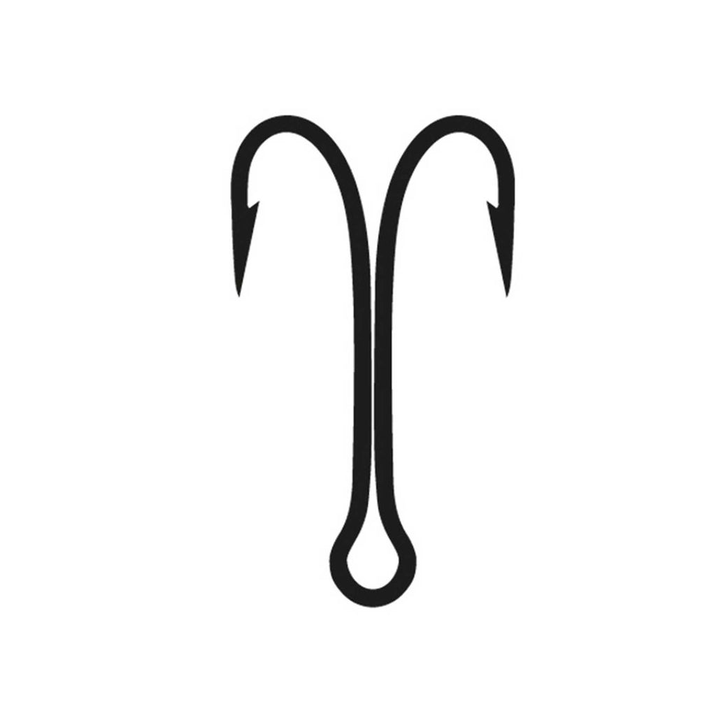 Double Hooks Kaptura Size 2-0 Fishing Ferrari 7954800-2