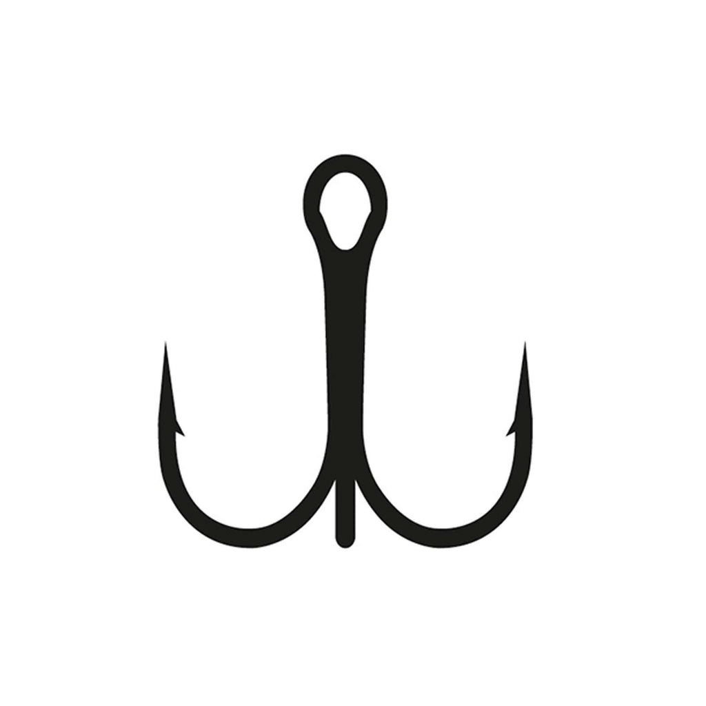 Treble Hooks Ringed Kaptura Size 3-0 Fishing Ferrari 7954900-3