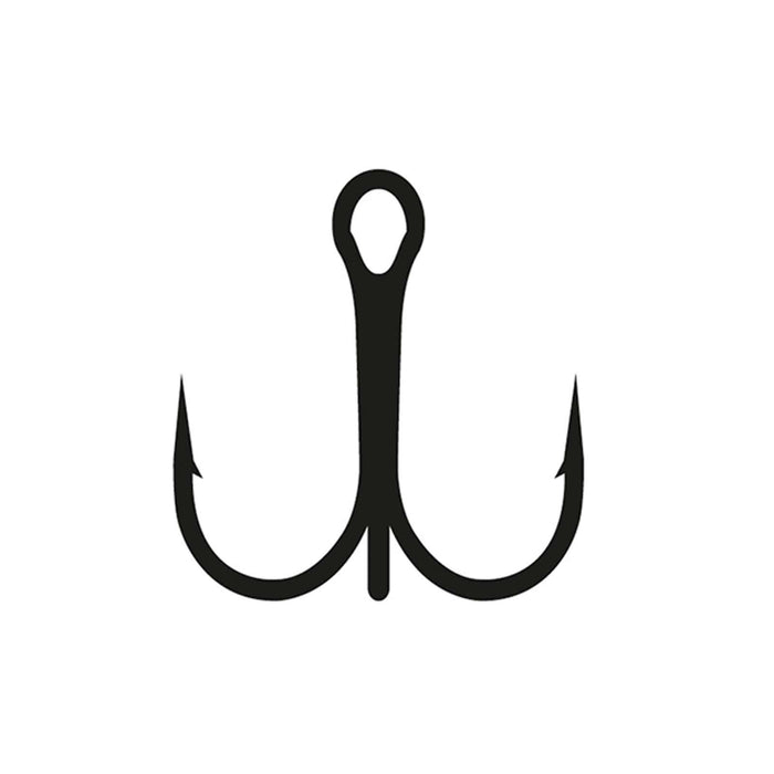 Treble Hooks Ringed Kaptura Size 3-0 Fishing Ferrari 7954900-3
