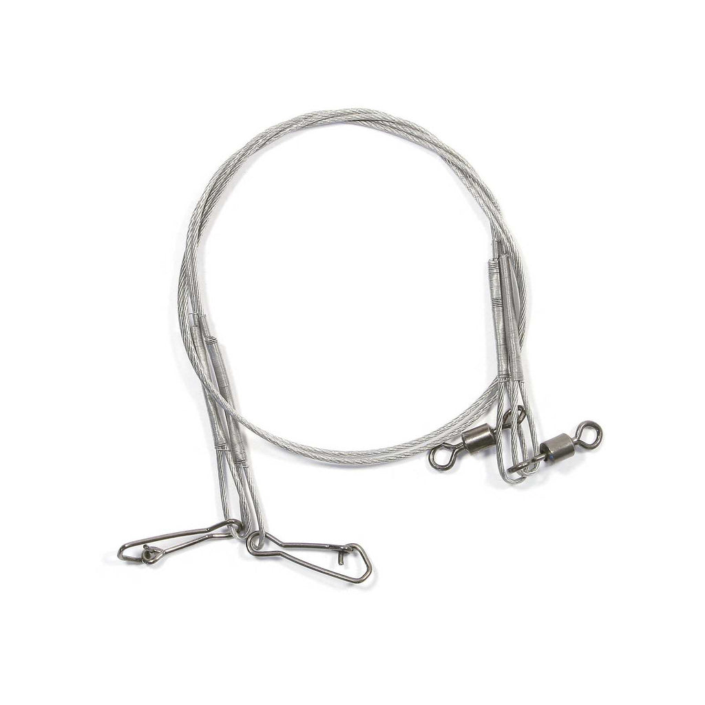 Wire Leader With Swivel And Snap 7x7 25cm 5kg Lineaeffe 7980405