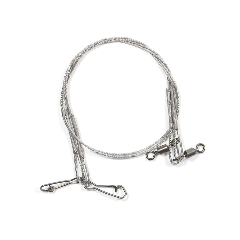 Wire Leader With Swivel And Snap 7x7 30cm 8kg Lineaeffe 7980408