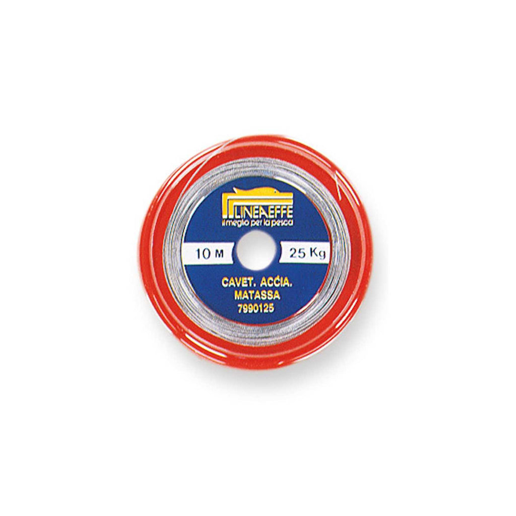 Wire Spool Coated Grey 1x7 10m 25kg Lineaeffe 7990125