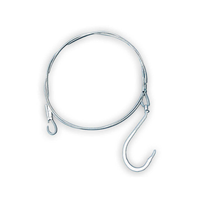 Steel Wire Tuna Card Without Swivel 1x7 25kg Size 4-0 Lineaeffe 7996040