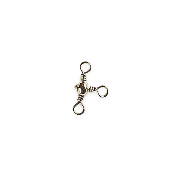 Nickeled Crossline Swivel Size 4 Lineaeffe 8002804