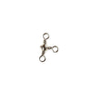 Nickeled Crossline Swivel Size 4 Lineaeffe 8002804