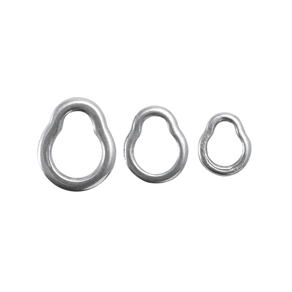 Massieve metalen ringen maat 2 Lineaeffe 8021502