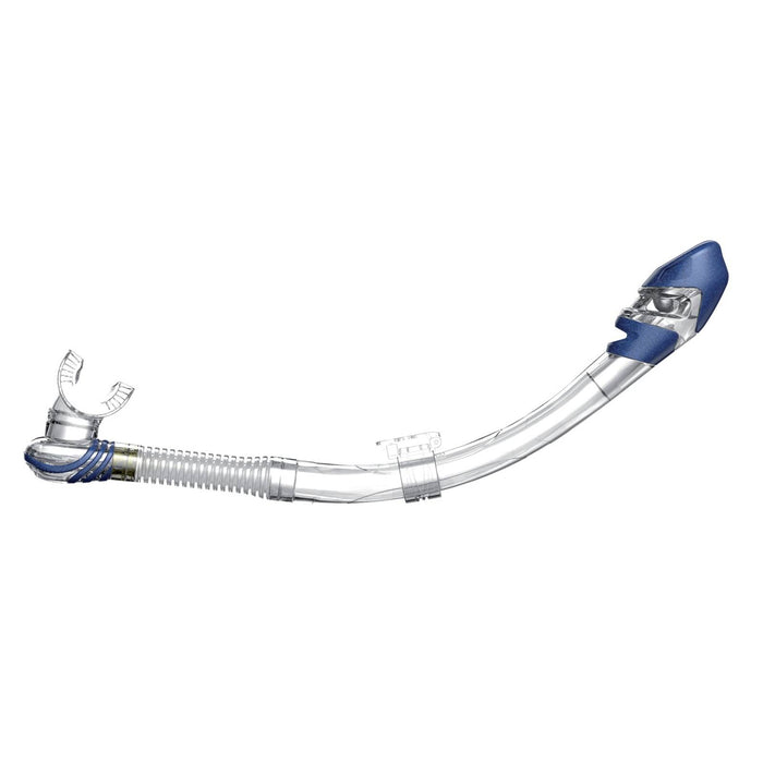 Diving Snorkeling Snorkel Vortex Dry Clear-Blue Seac 84-22B-SKL