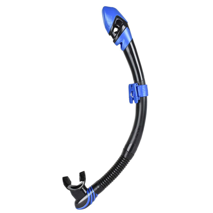 Diving Snorkeling Snorkel Vortex Dry Black-Blue Seac 84-22BM-SBL