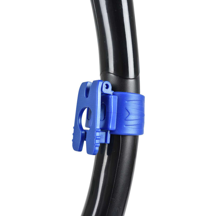 Diving Snorkeling Snorkel Vortex Dry Black-Blue Seac 84-22BM-SBL