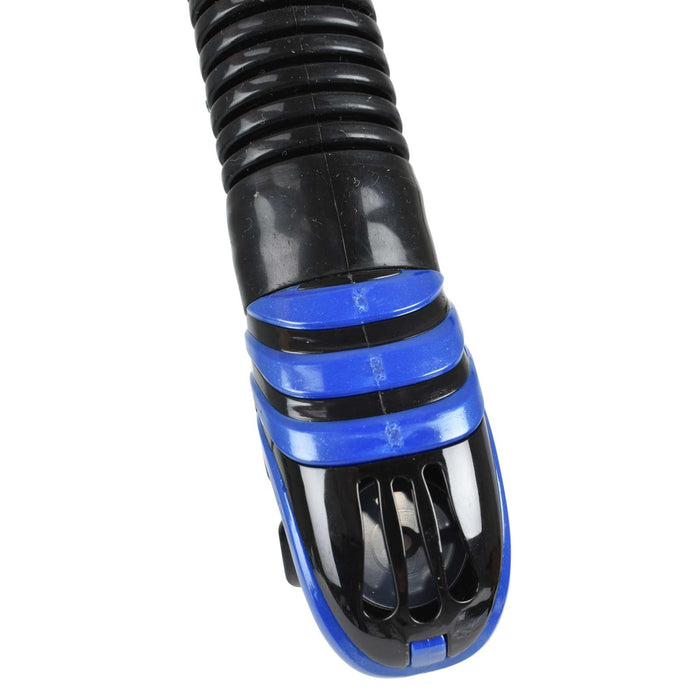 Diving Snorkeling Snorkel Vortex Dry Black-Blue Seac 84-22BM-SBL