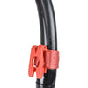 Snorkel do nurkowania Vortex Dry Black-Red Seac 84-22RM-SBL