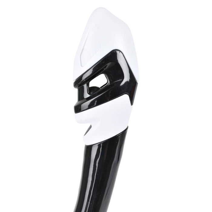 Diving Snorkeling Snorkel Vortex Dry Black-White Seac 84-22W-SBL