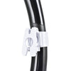 Diving Snorkeling Snorkel Vortex Dry Black-White Seac 84-22W-SBL