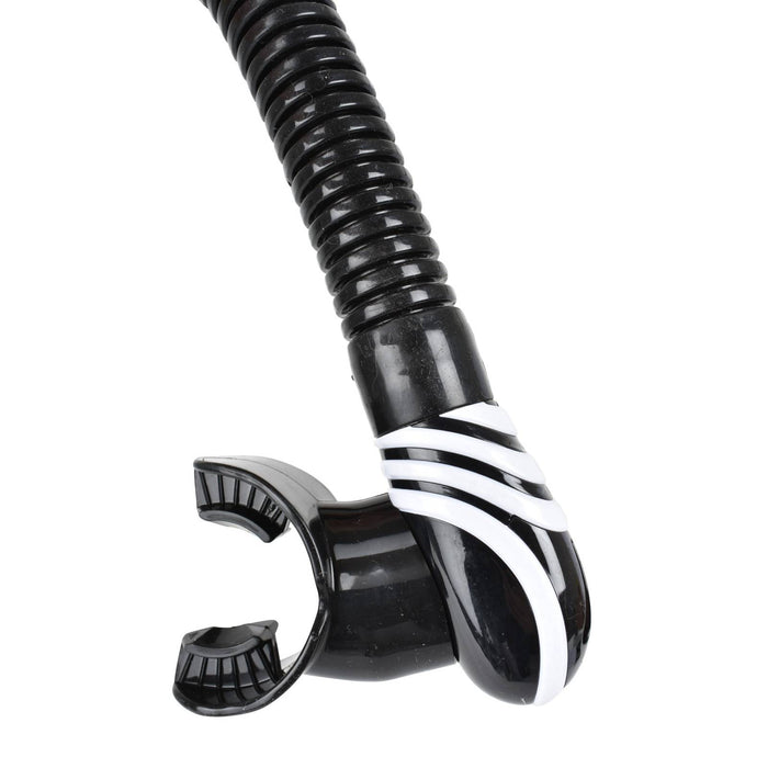 Diving Snorkeling Snorkel Vortex Dry Black-White Seac 84-22W-SBL