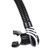 Diving Snorkeling Snorkel Vortex Dry Black-White Seac 84-22W-SBL
