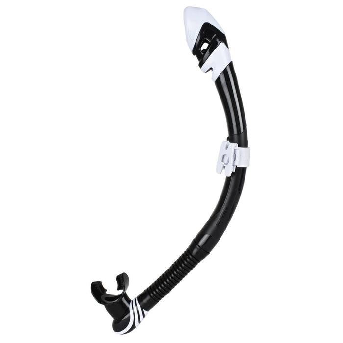 Diving Snorkeling Snorkel Vortex Dry Black-White Seac 84-22W-SBL