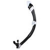 Diving Snorkeling Snorkel Vortex Dry Black-White Seac 84-22W-SBL