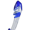 Tuba de plongée Snorkeling Fast Tech Dry Transparent-Bleu Seac 84-32B-SKL