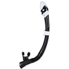 Diving Snorkeling Snorkel Fast Tech Dry Black-White Seac 84-32NW-SBL