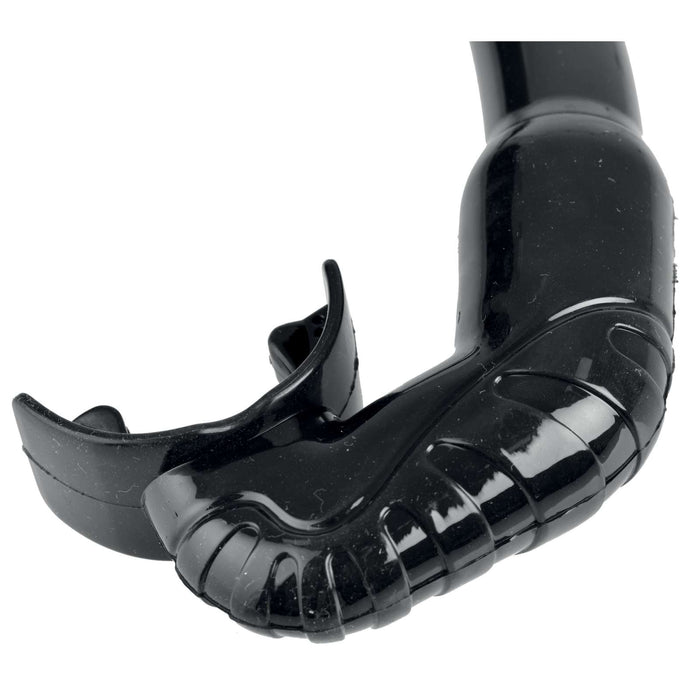 Freediving and Spearfishing Snorkel Top Flex Black Seac 84-34N-SBL