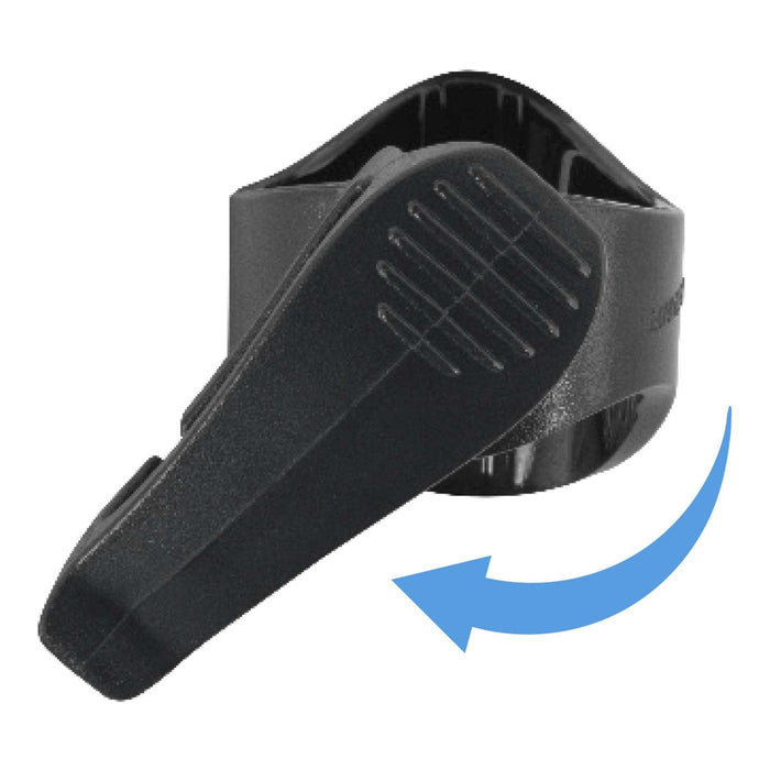 Diving Snorkeling Snorkel Reverse Dry Black-Lilac Seac 84-38LL-SBL