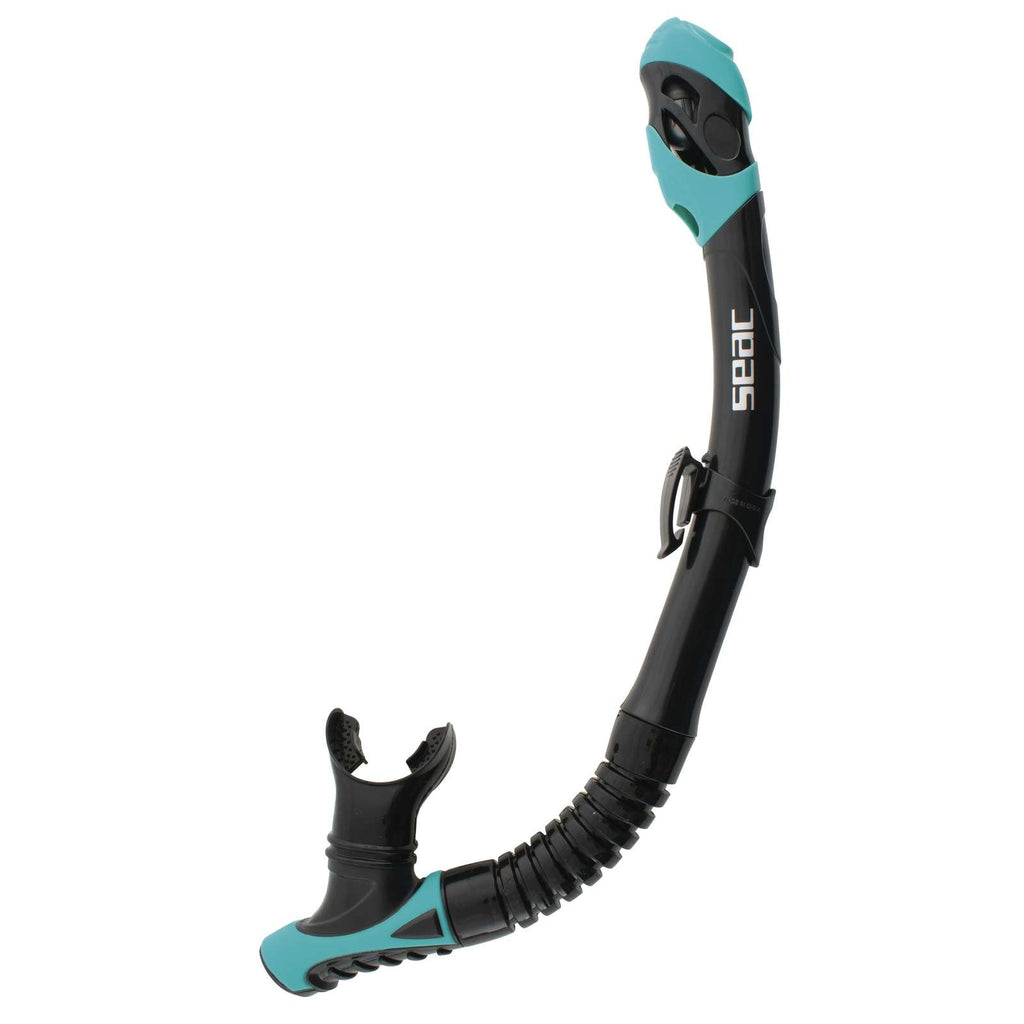 Tuba de plongée Snorkeling Reverse Dry Noir-Tiffany Seac 84-38TI-SBL