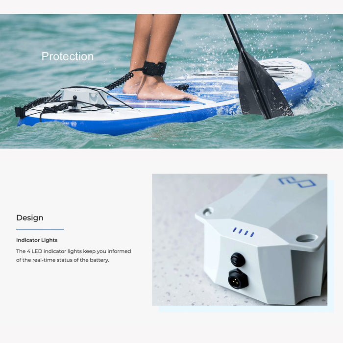 Lightweight Motor for Stand Up Paddle Boards Vaquita Epropulsion