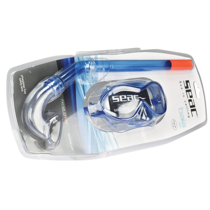 Snorkeling Set Baia Slt Z Piccolo Kids Aquamarine Seac 89-27A