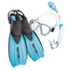 Set da Snorkeling Tris Sprint Dry Kids Blu 32-35 Seac 89-30B-32-35