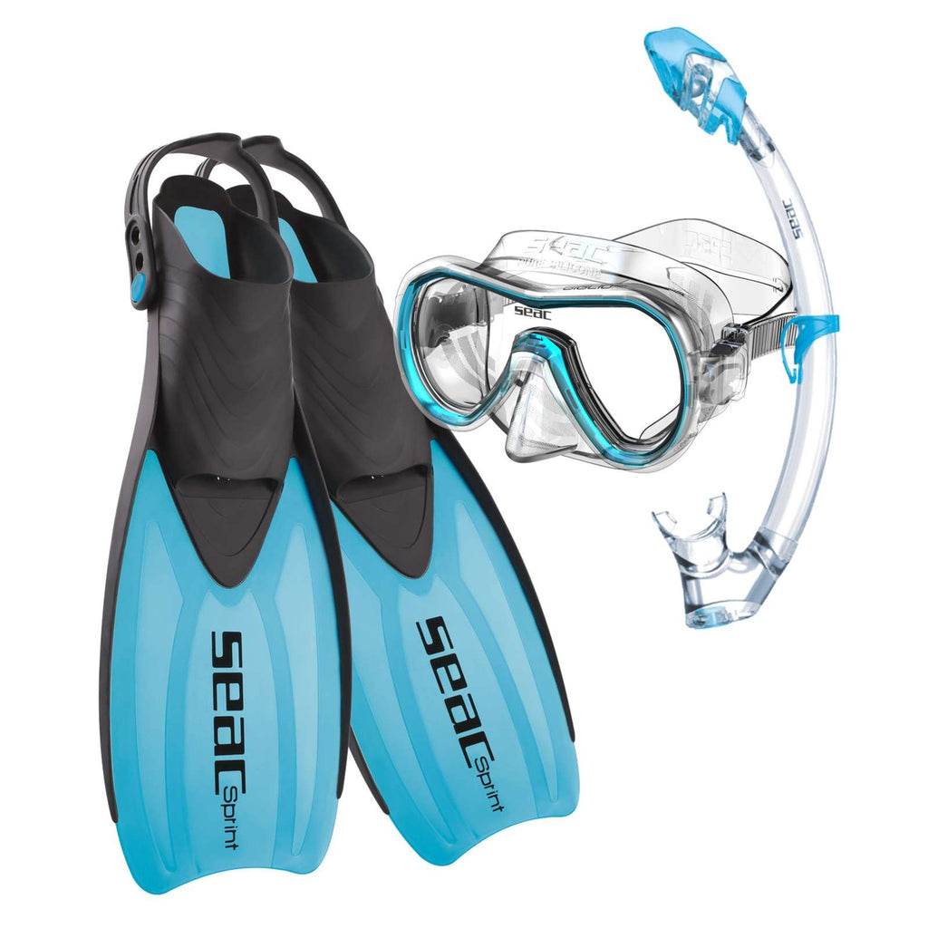Snorkeling Set Tris Sprint Dry Blue 36-38 Seac 89-30B-36-38
